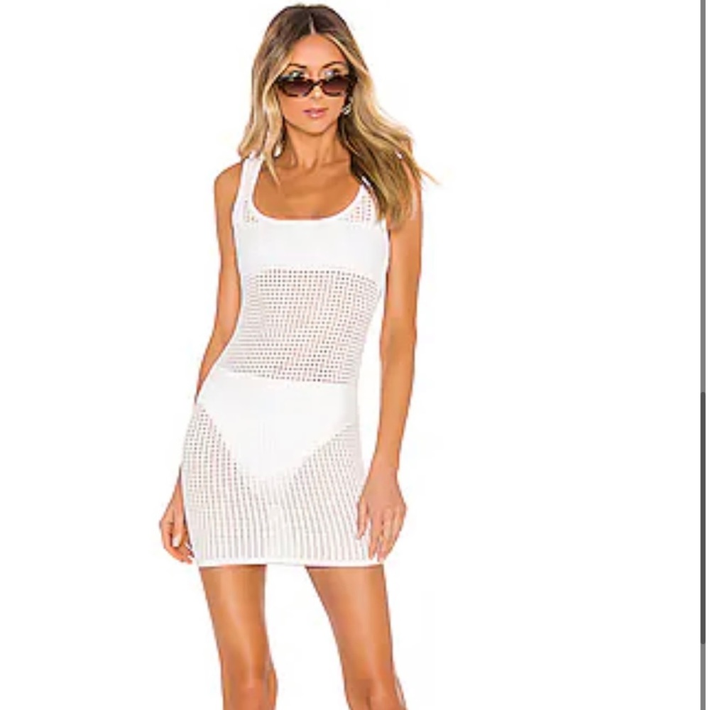 Super down crochet cover up